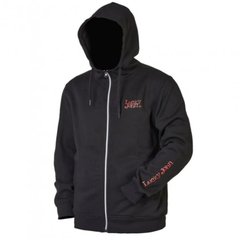 Куртка фліс. з капюшоном "Lucky John" BW (чорний, бавовна, PL) M /8001
