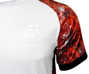 Футболка AZURA T-Shirt A3 Gray-Red Camo size S