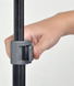 Телескопический усиленный металлический колышек Black Power Bankstick, 38-71cm