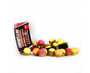 Преміум насадка BOUNTY "BITURBO" "HALIBUT / TIGER NUT" рожевий 14мм, 35 ШТУК