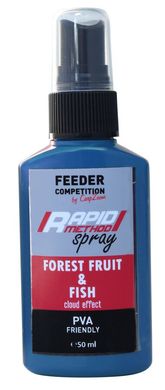 Rapid Method Spray, 50 ml, Forest fruit & fish (методный спрей, дружит с ПВА - Лесный ягоды - Рыба)