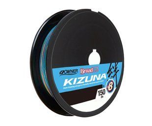Шнур Owner Kizuna Broad PEx8 150м 0.15мм 8.2кг Multi Color