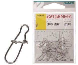 Застібка Owner Quick Snap Steel №00