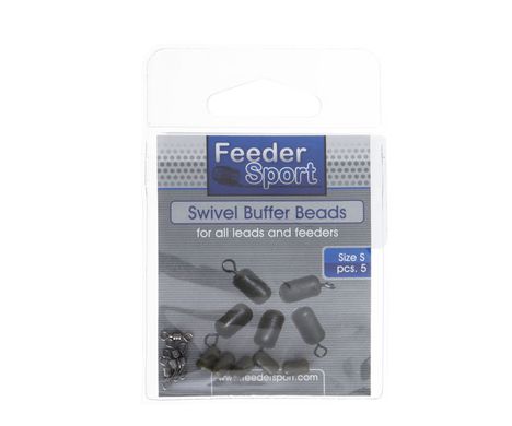 Фідерна намистина с вертлюгом Feeder Sport Swivel Buffer Beads S
