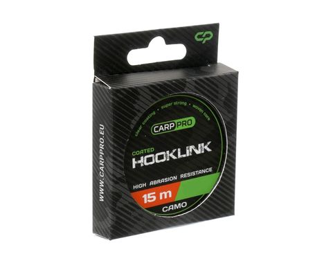 Поводковий матеріал Carp Pro Soft Coated Hooklink Camo 15м 20lb
