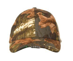 Бейсболка камуфляжна з ліхтариком Camo