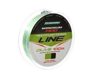 Жилка Flagman Magnum Mod Main Line Olive 100м 0.25мм