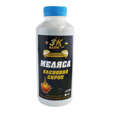 Меляса 3KBaits (кленовий сироп) 500мл, 3к11506