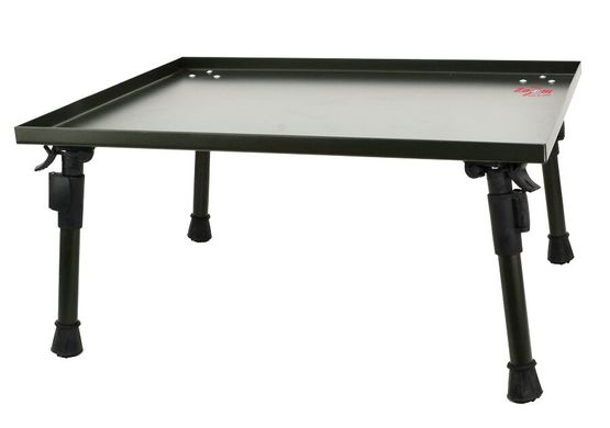 Bivvy Table, 37x47x23/32cm - Металічний монтажний стіл на ніжках з регулюванням висоти, в комплекті з валізою для транспортування, розміри: (37см х 47см х 23/32см), вага: (2,4кг)