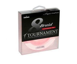 Шнур Daiwa Tournament 8xBraid Pink 0.12мм
