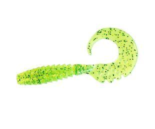 Твістер Fishup Fancy Grub 2" #026 Fluo Chartreuse Green