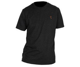 Футболка FOX Black Marl T-Shirt Black & Orange S