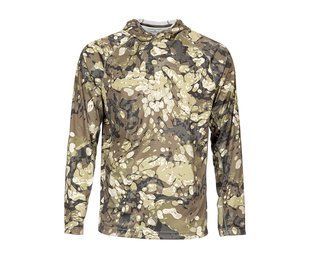 Реглан Simms SolarFlex Hoody Print Riparian Camo XL