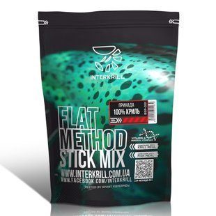 Принада Interkrill Флет Метод Мікс 100% Криль, 800г