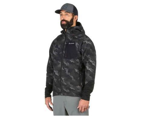 Куртка Simms Katafront Hoody Hex Flo Camo Carbon XXL