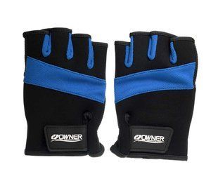 Рукавичка OWNER 9643 Meshy Glove 5 Finger Cut Assort M Blue