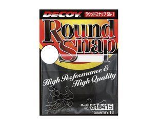 Застібки Decoy Round Snap №000, 12 lb (13 шт.)
