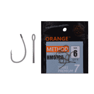 Гачки ORANGE method Premium Series 7, колір teflon, розмір №12, в уп. 8шт