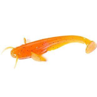 Catfish 3" (8шт), #049 - Orange Pumpkin/Black