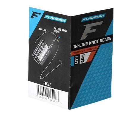 FLAGMAN Бусина для фiдерного монтажу IN-LINE KNOT BEADS S 5шт