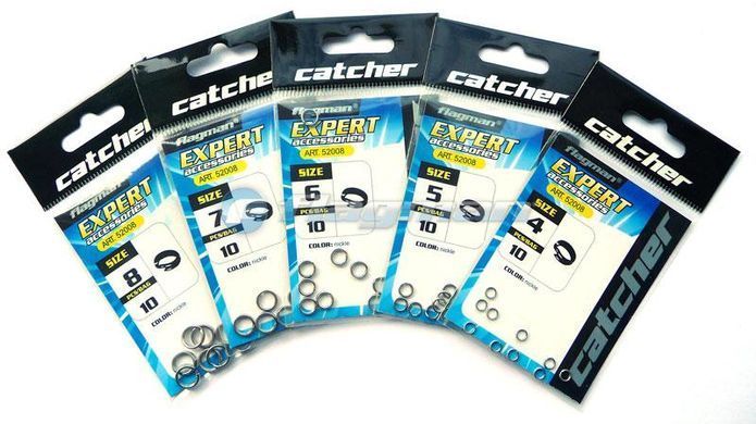 Кільця заводні Catcher № 8 (10 шт)