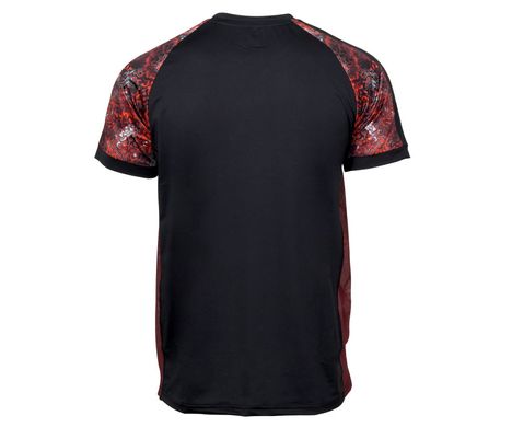 Футболка Azura T-Shirt A3 Black-Red Camo XL