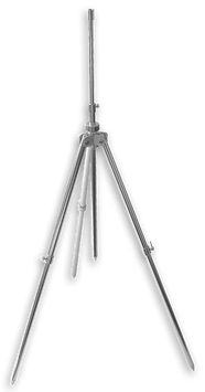 Tripod - Алюмінійовий трипод з регулюванням висоти(55см - 159см), транспортувальні розміри: (60см х 7см х 7см), вага: (0,77кг)