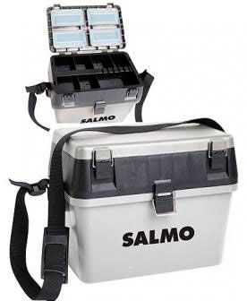 Ящик зимовий пластиковий (низький) SALMO 38х24,5см; h-29см