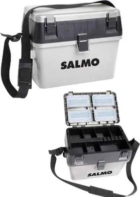 Ящик зимовий пластиковий (низький) SALMO 38х24,5см; h-29см
