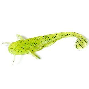 Catfish 3" (8шт), #055 - Chartreuse/Black