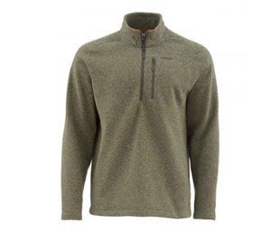 Реглан Simms Rivershed Sweater Quarter Zip Loden XXL