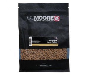 Пелетс CC Moore Live System Pellets 6 мм 20кг