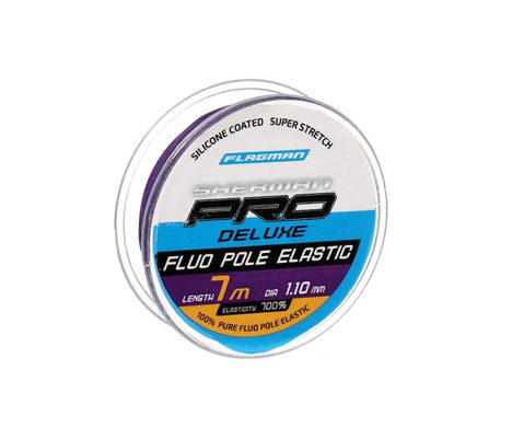 Амортизатор Flagman Deluxe Fluo Pole Elastic 7м 1.1мм