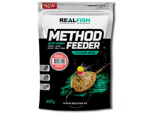 Прикормка Realfish Method KRILL