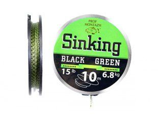 Повідковий матеріал ПрофМонтаж Black Green 30 LB 13,6 кг.(10м).