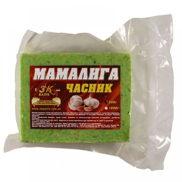 Прикорм 3KBaits «Мамалига» USTUROI (часник), 0,5кг, 3к00505