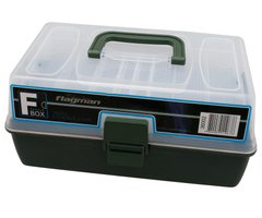 Ящик Flagman пластиковый 2-х полочный серый, Комбинированный