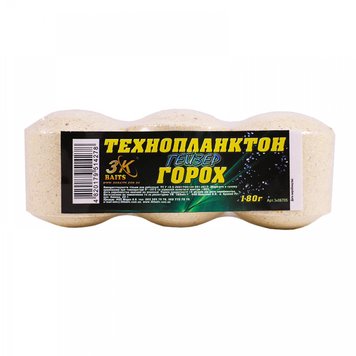 Технопланктон 3KBaits ГЕЙЗЕР (горох), 0,18кг, 3к06705