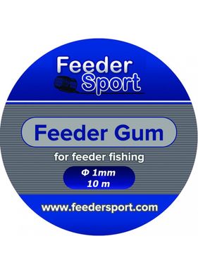 Амортизирующая резина Feeder Sport Feeder Gum 9m 1.0mm