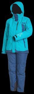 Костюм жіноч. зимовий мембран. Norfin SNOWFLAKE 2 (блакитн.) -25 &deg; / 6000мм / XS