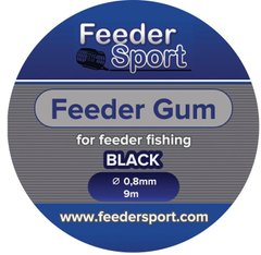 Амортизирующая резина Feeder Sport Feeder Gum 9m 1.0mm (black)