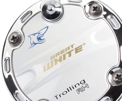 Котушка мультиплікаторна Zebco Great White Trolling RH20