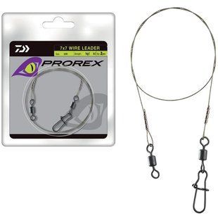 Повідець Daiwa Prorex 7x7 Wire Leader 20cm 5kg (17925-005)