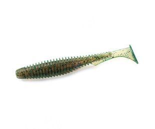 Віброхвіст Fishup U-Shad 4" #017 Motor Oil Pepper