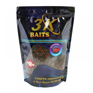 Прикорм 3KBaits &laquo;Конопля з перцем&raquo; (гостра), 0,8кг, 3к04002