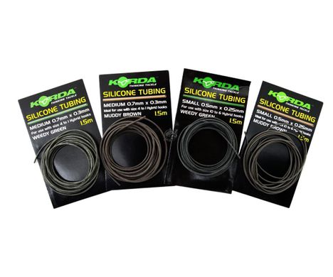 Силіконова трубка Korda Silicone Tube 0.7 мм Green