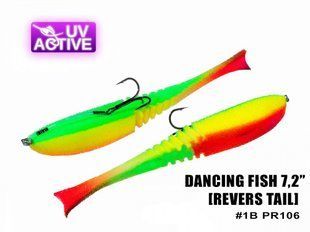 Поролонова рибка ПрофМонтаж 106 Dancing Fish 7,2",(reverse tail),