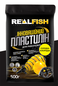 ПЛАСТИЛИН REALFISH КУКУРУДЗА