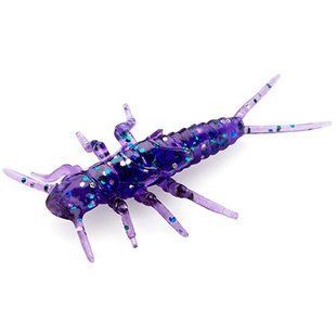 Stonefly 0.75" (12шт), #060 - Dark Violet/Peacock & Silver