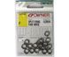 Кiльця заводнi "OWNER" 52804 Split Ring Fine Wire №03 19.2кг.20шт. black